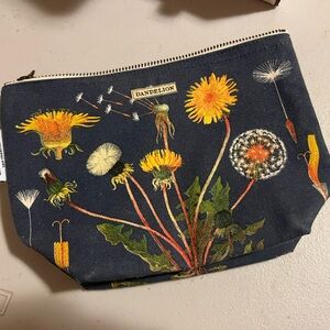 Dandelion Print Pouch